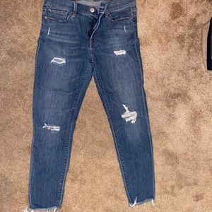 Express cropped jeans